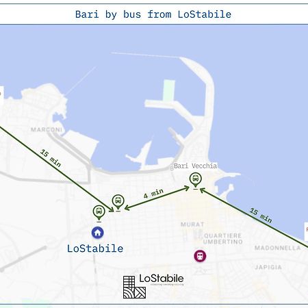 Lostabile Guesthouse & Coworking Bari Exteriör bild
