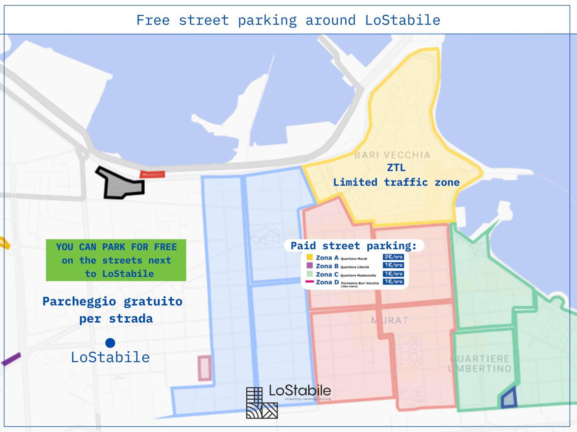 Lostabile Guesthouse & Coworking Bari Exteriör bild